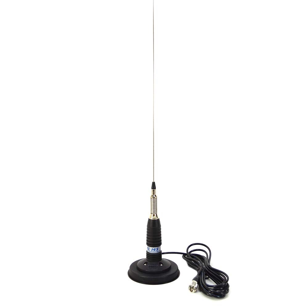 Albrecht 6305 cb ml145 antenne avec aimant et câble argent