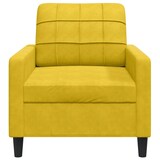 thumbnail of vidaXL Sessel Gelb 60 cm Samt