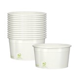 thumbnail of MONOUSO - Coppetta di Carta Ecologica per Gelato 175ml (50 Pezzi)