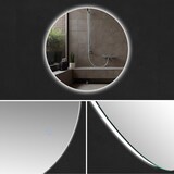 thumbnail of Alpenberger Doppel Waschbecken mit Unterschrank | Badmöbel Set | Waschbeckenunterschrank mit Waschtisch 120 cm Breit | Badezimmer Spiegel mit Led Rund