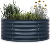 thumbnail of High Grow Half Circle Hochbeet 105 x 43 x 60cm Stahl-Wellblech einfacher Aufbau rost- und frostsicherAnthrazit