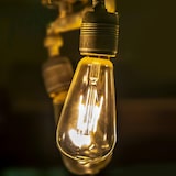 thumbnail of 6W Dimmbare LED Leuchtmittel Filament E27 Kegel ST64 warmweiß 2200 K