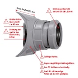 thumbnail of Airfit Schraub-Abzweig DN110/50