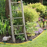 thumbnail of Relaxdays Schlauchführung Gartenschlauch, 6er Set, mit Erdspieß, Kunststoff, Schlauch Umlenkrolle, HxD 24,5 x 9 cm, grün