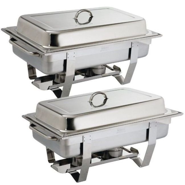 Chafing Dish Olympia Milan Duopack