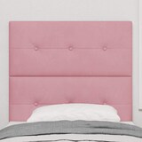 thumbnail of vidaXL Kopfteil Wandmontiert mit Kopfteil Rosa 100 cm Samt