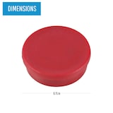 thumbnail of Bi-Office Ímanes Redondos de 25mm - Cores sortidas, Pack of 10