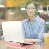 thumbnail of Sacoche Ordinateur Portable Rose Gold 4 En 1 Confort Étanche 15/16 Pouces Rouge YONIS