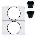 thumbnail of Matrijs voor sealmachine, HENDI, twee ronde containers (ø115 mm)