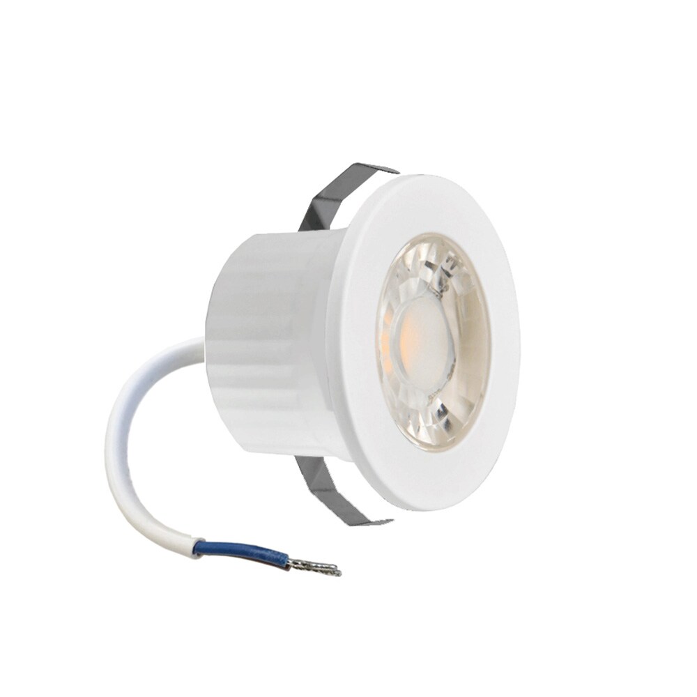 Braytron Klein Mini 3W LED Einbaustrahler Einbauleuchte Einbauspot Spot 4000K Neutralweiß 240 Lumen 230V Anschluss Schutzart IP54 Weiß