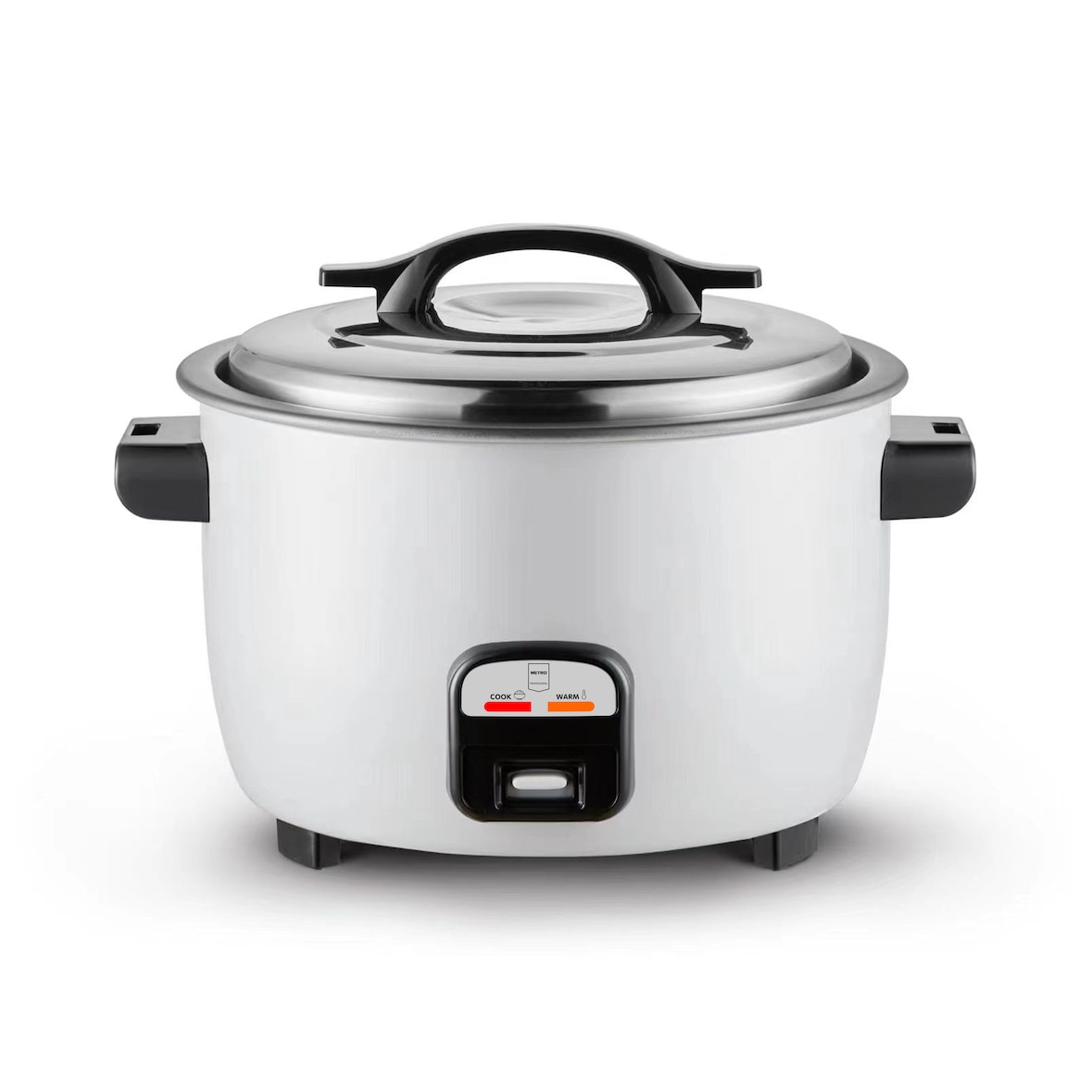 METRO PROFESSIONAL Reiskocher GRC2900, Aluminium/Edelstahl, 49.5 x 55.5 x 36.5 cm, 2900 W, 23 L, silber