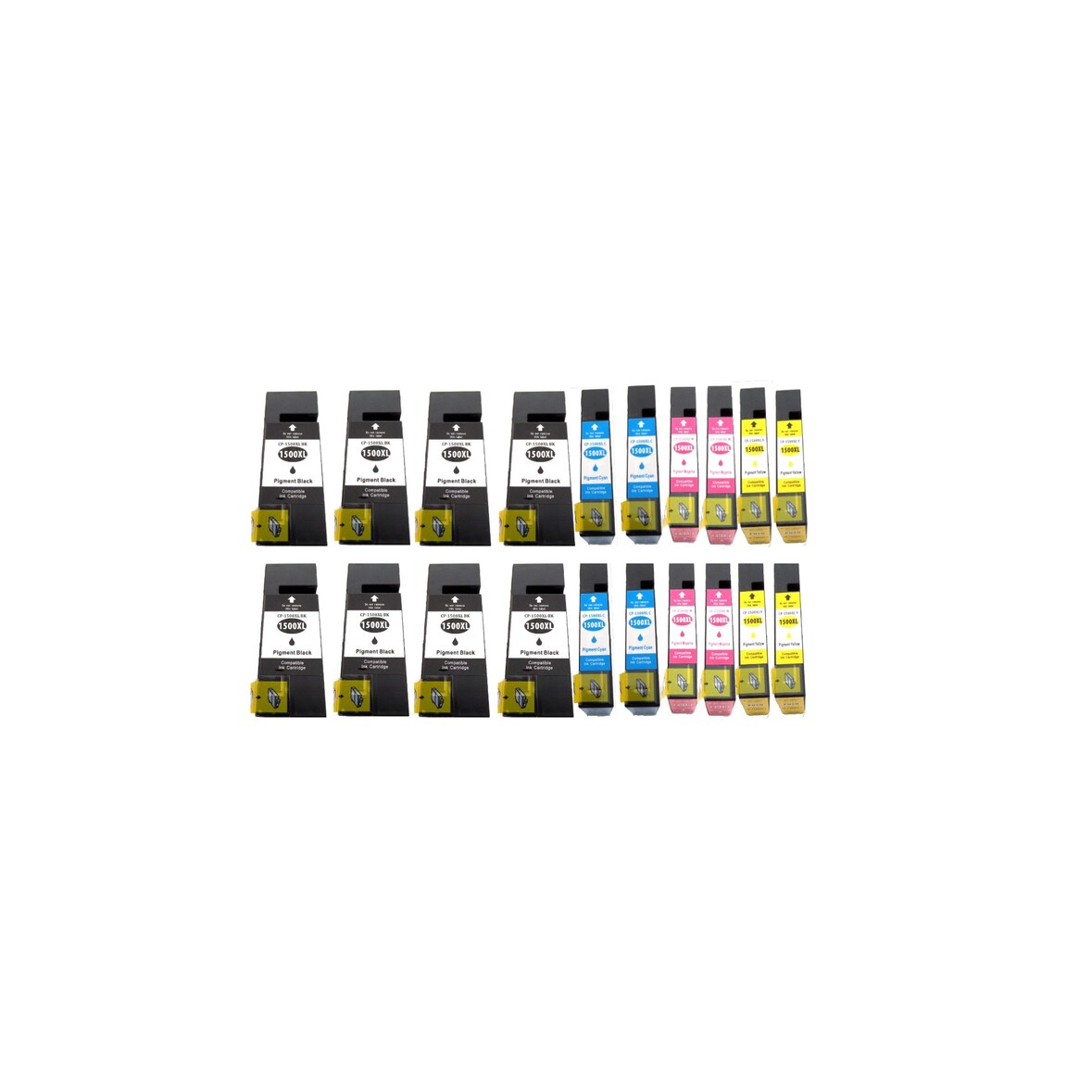 20x Tintenpatronen kompatibel f. Canon Maxify MB 2050 ersetzt Canon PGI-1500XL und PGI-1500 Tintenpatronen