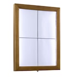 thumbnail of Securit® Expositor de Menu LED A4 "Classic" - Teca - 4 faces