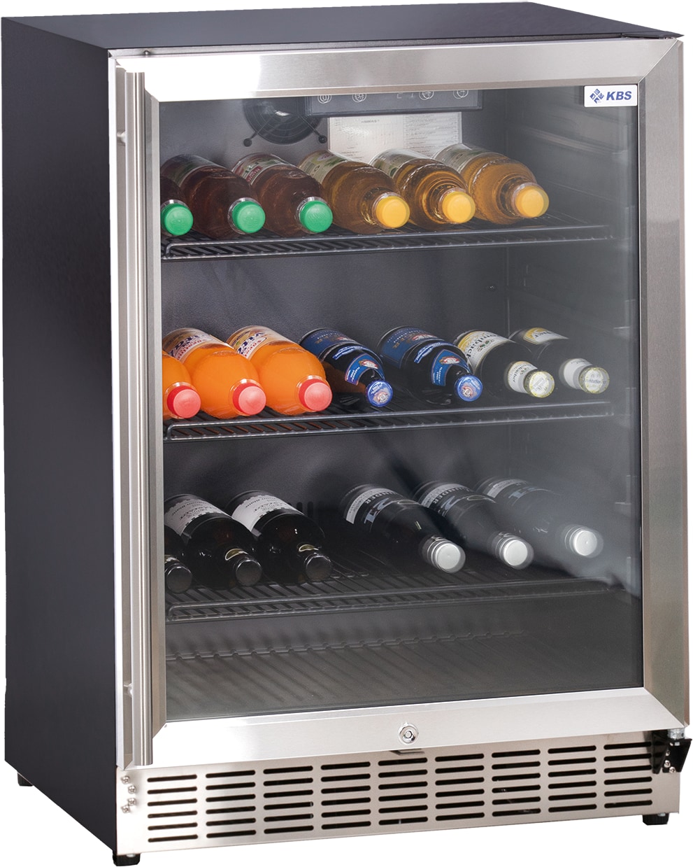 Glastürkühlschrank KBS 154 GU