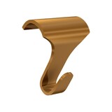 thumbnail of Pack 5 crochets galerie pour corniche 18 mm - Accrochage Tableau Artiteq Laiton