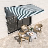 thumbnail of Outsunny Toldo Manual Retráctil para Exterior 300x150x170-280 cm Toldo Enrollable Altura Ajustable con Manivela Protección Solar para Terraza Jardín