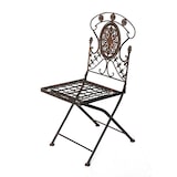 thumbnail of Gartenstuhl Metall Avis 1840 Metallstuhl Bistrostuhl Stuhl Garten Vintage Eisen Nostalgie Eisenstuhl Braun Antik