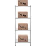 thumbnail of Royal Catering Scaffale metallico - 70 x 60 x 180 cm -  - 200 kg