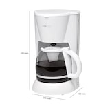 thumbnail of Cafetière 12-14 tasses 1,5L  KA 3473 Blanc usage non-intensif Clatronic