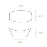 thumbnail of greenbox - Palmblatt Schiffchen "Palmware®" 30 cm, 200 St.