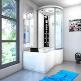thumbnail of Kombination Badewanne Dusche K55-L03-EC Duschtempel 170x100 cm