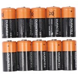 thumbnail of 10x Duracell CR123A Lithium Batterie, 3V, Photobatterie CR123 A, im praktischen 10er Streifen
