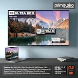 thumbnail of Primewire 8k HDMI Kabel 2.1 - 8K @ 120Hz 4K @ 240Hz mit DSC, HDMI 2.0a 2.0b, 3D, Highspeed Ethernet, HDTV UHD II, HDR-10+ - eARC, VRR, Dolby Vision