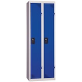 thumbnail of Vestiaire industrie propre - Monobloc - Bleu - 2 colonnes - Largeur 60cm - PROVOST