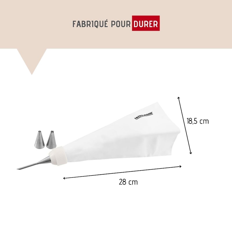 Douille Patisserie,Set De 14 Poche A Douille Reutilisable Et Kit De