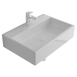 thumbnail of Alpenberger Keramik Aufsatz-Waschbecken mit Nano-Beschichtung- Handwaschbecken Badezimmr