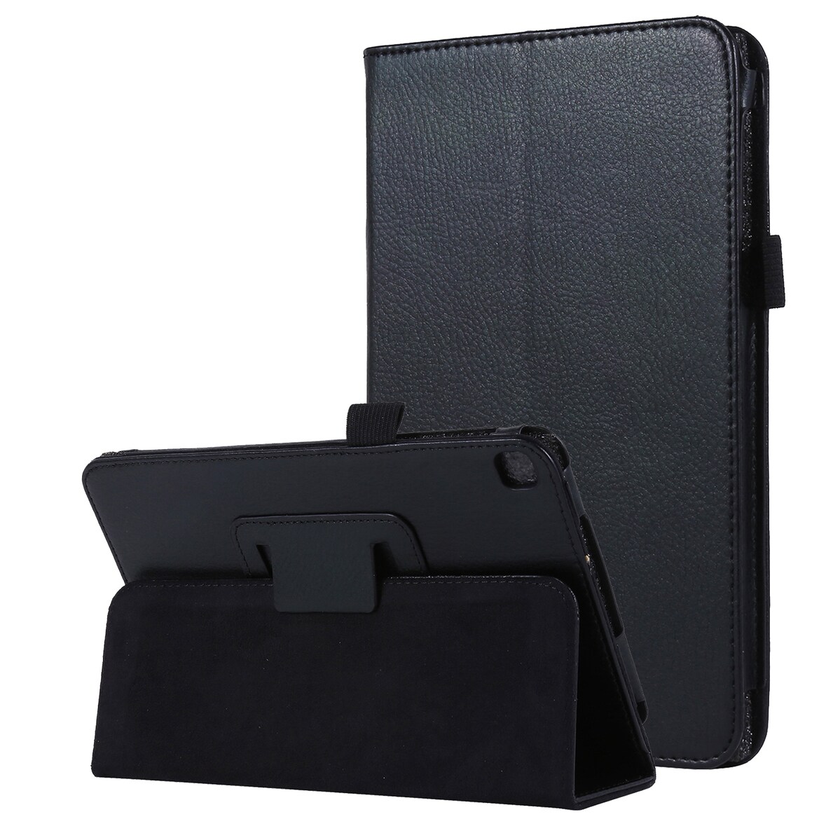 Hülle für Samsung Galaxy Tab A7 Lite 2021 SM-T220 SM-T225 8.7 Zoll Smart Cover Etui mit Standfunktion Schwarz