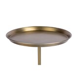 thumbnail of Beistelltisch Tonia 100 Weiß / Gold