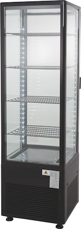 thumbnail of GastroHero Kühlvitrine ECO – 235 Liter, schwarz, mit LED-Beleuchtung, 4 höhenverstellbaren Rosten, energiesparend, ideal für Gastronomie & Verkauf