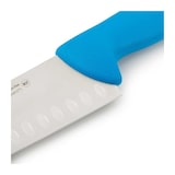 thumbnail of Arcos Cuchillo Santoku con Alveolos, Hoja de Acero Inoxidable NITRUM de 180 mm, Mango inyectado en Polipropileno, Color azul