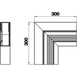 thumbnail of OBO Bettermann Flachwinkel GA-AFS70170EL 6279423