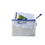 thumbnail of DJOIS by Tarifold confezione da 8 buste in PVC con zip A5, blu