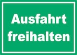 Ausfahrt freihalten