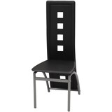 thumbnail of vidaXL Eetkamerstoelen 2 st kunstleer zwart