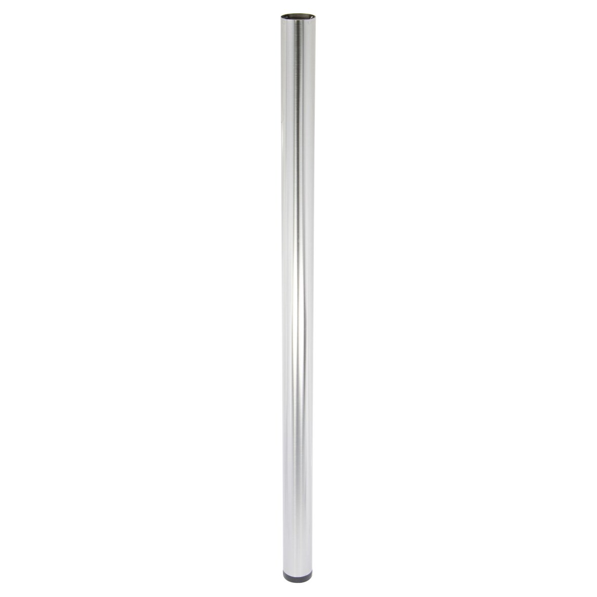 WAGNER Möbelbein/Systemrohr TENO - Ø 60 x 1150 mm individuell kombinierbar, Edelstahl-Optik, Tragkraft 50 kg - 12331501