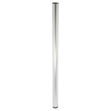 thumbnail of WAGNER Möbelbein/Systemrohr TENO - Ø 60 x 1150 mm individuell kombinierbar, Edelstahl-Optik, Tragkraft 50 kg - 12331501