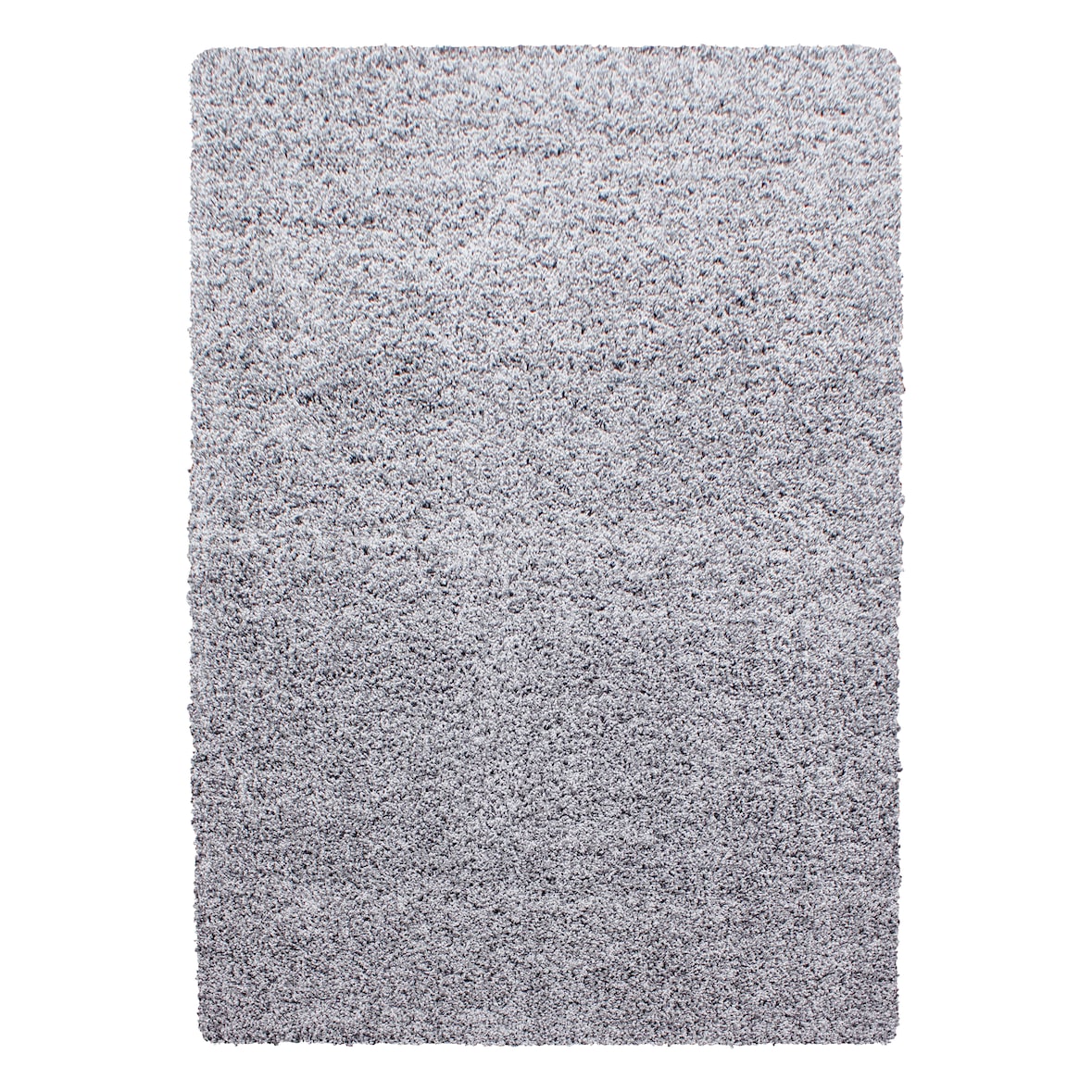 Teppich Schlafzimmer Hochflor Unifarben Samtweich Waschbar Strapazierfähig Wohnzimmer Hellgrau 240x340 cm – RHEIN von Kadima Design