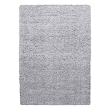 thumbnail of Teppich Schlafzimmer Hochflor Unifarben Samtweich Waschbar Strapazierfähig Wohnzimmer Hellgrau 240x340 cm – RHEIN von Kadima Design