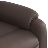 thumbnail of vidaXL Massagesessel Braun Kunstleder