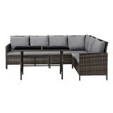 thumbnail of SVITA MADISON Rattan-Lounge Polyrattan Ecksofa Gartenmöbel-Set Sofa Garnitur Couch-Eck
