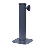 thumbnail of Suporte no solo HWC-A96, suporte de guarda-chuva para fixação no solo/placa/montagem de guarda-sol/farol de trânsito, metal Ø 38-48mm