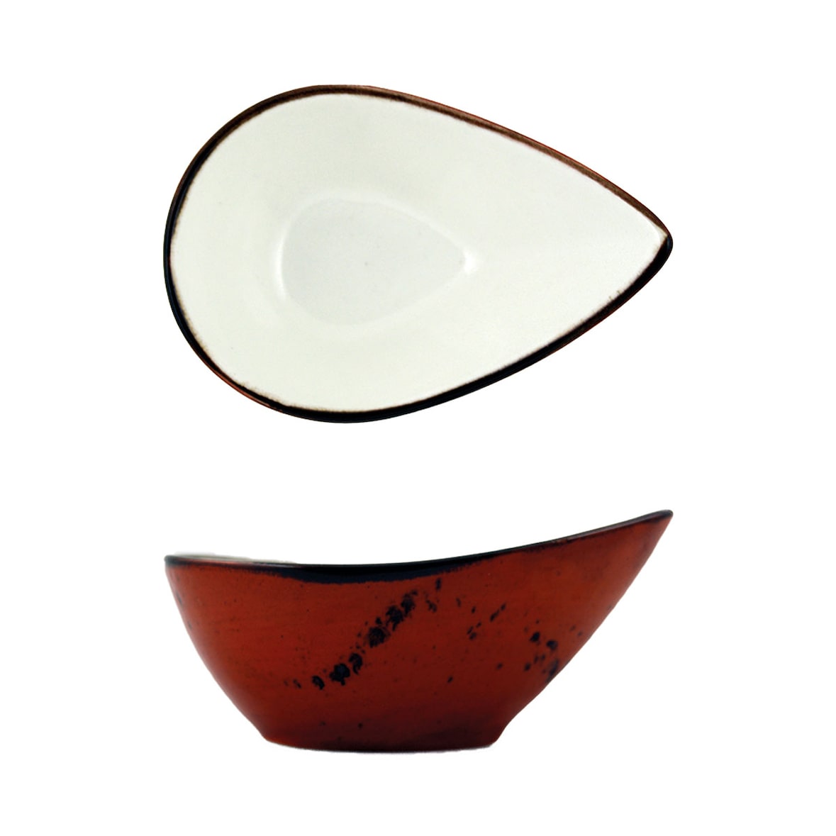 24 Bols Teardrop 11x7,6 Earth