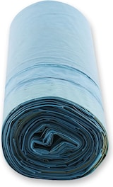 thumbnail of Müllbeutel 30 L mit Zugband LDPE auf Rolle Blau 55x60 cm 35my 525 Stück Müllsäcke Müll Beutel