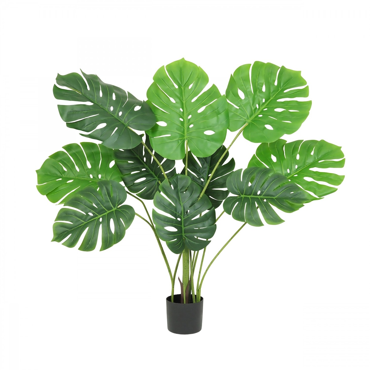 LIGNE DÉCO Monstera artificiel toucher naturel 120cm