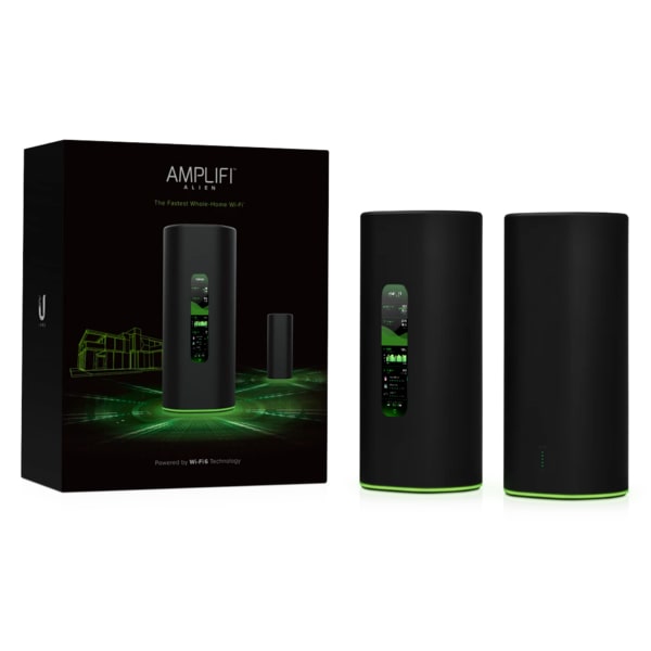 AmpliFi Alien WiFi Kit WLAN-Router Gigabit Ethernet Dual-Band (2,4 GHz/5 GHz) Schwarz, Grün