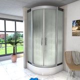 thumbnail of Dampfdusche Duschtempel Sauna Dusche Duschkabine D46-60M2-EC 100x100 cm mit 2K Scheiben Versiegelung
